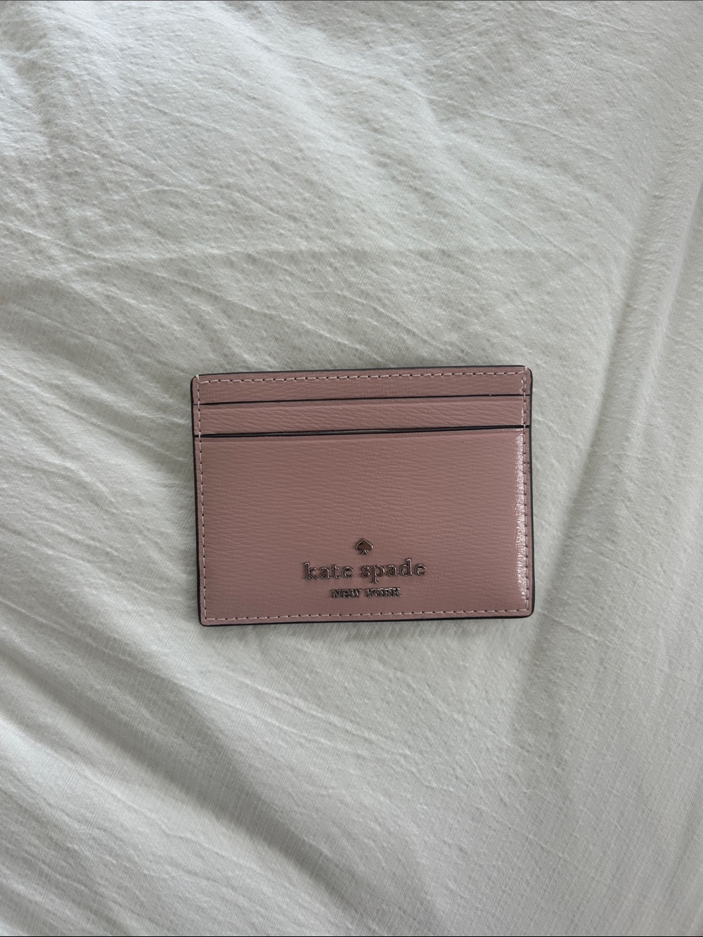 kate spade Blush Pink Leather Card Case